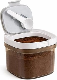 Alternativas efectivas a los botes herméticos para almacenar café molido