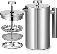 Cómo utilizar correctamente una prensa francesa aislada de doble pared