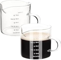 Reseñas de usuarios sobre vasos medidores para espresso