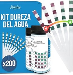 ¿Cuál es el precio promedio de las tiras medidoras de dureza del agua?