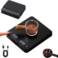 ¿Cuál es el precio promedio de una báscula de café de precisión con temporizador?