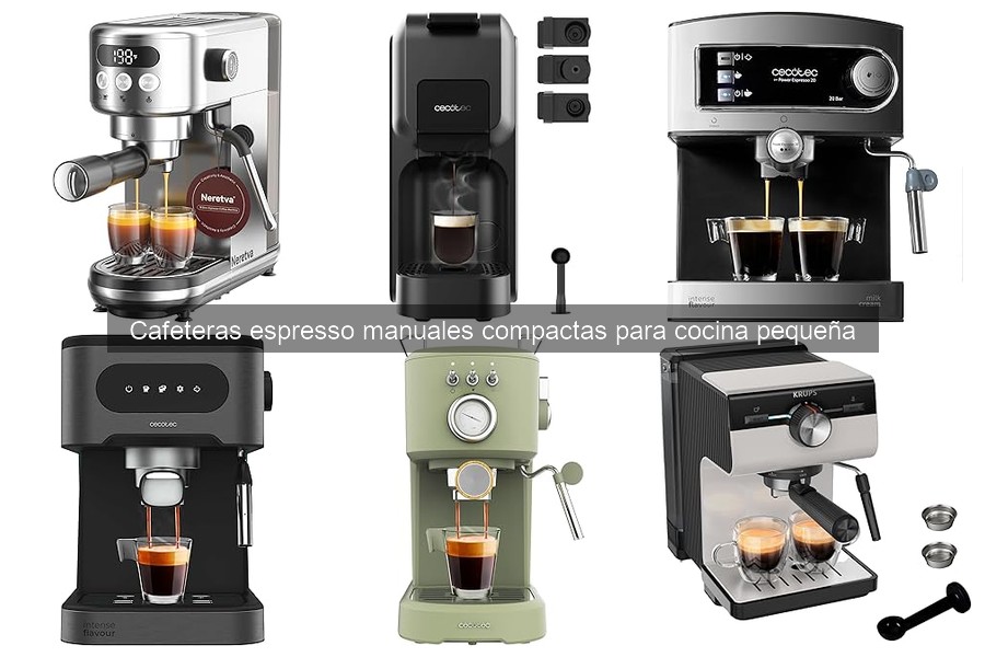 Accesorios esenciales para cafeteras espresso manuales compactas