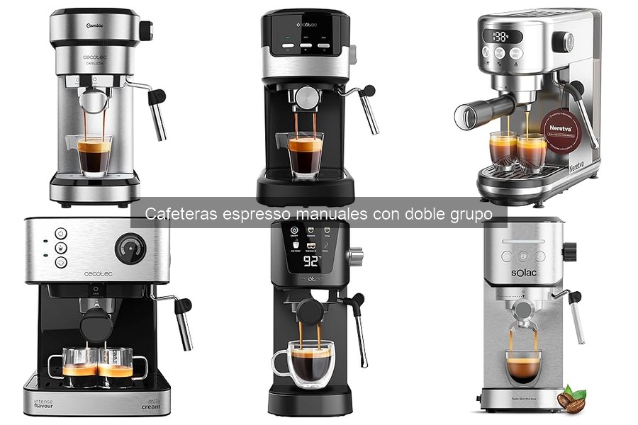 Accesorios esenciales para cafeteras espresso manuales