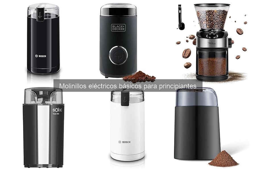 Accesorios esenciales para molinillos eléctricos de café