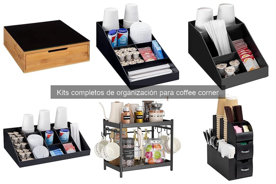 Accesorios esenciales para tu kit de coffee corner