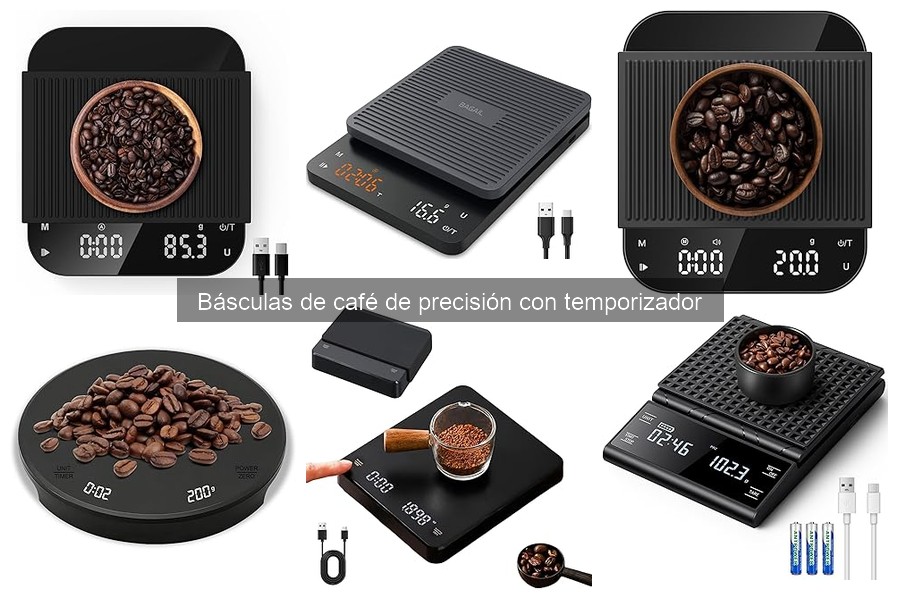 Accesorios esenciales para usar con básculas de café de precisión