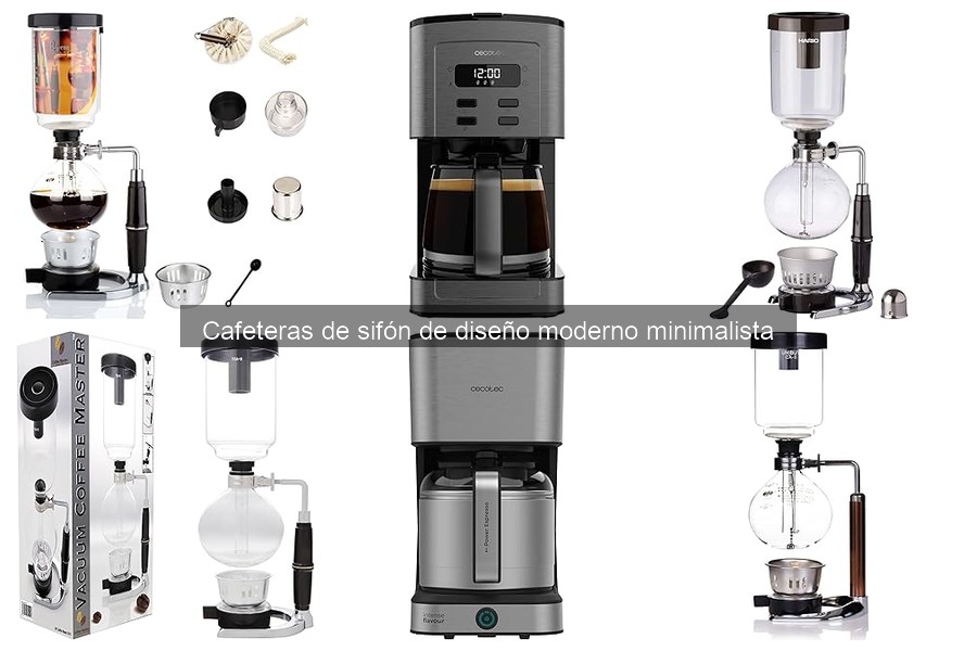 Accesorios imprescindibles para cafeteras de sifón