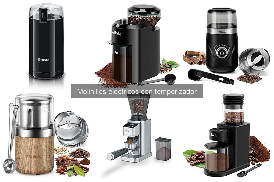 Accesorios imprescindibles para molinillos eléctricos con temporizador