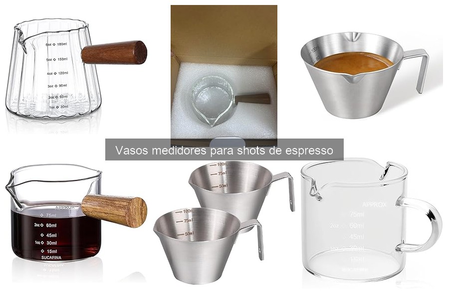 Accesorios imprescindibles para vasos medidores de espresso