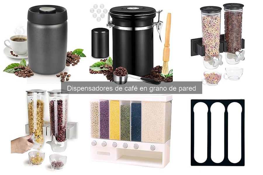 Accesorios recomendados para dispensadores de café en grano