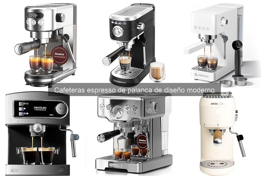 Alternativas a cafeteras espresso de palanca modernas
