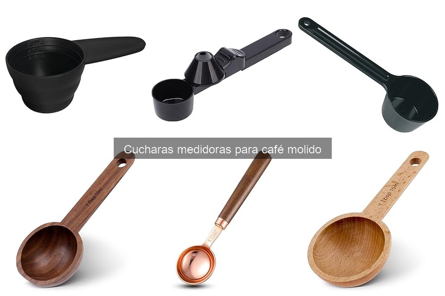 Alternativas a cucharas medidoras para café en casa