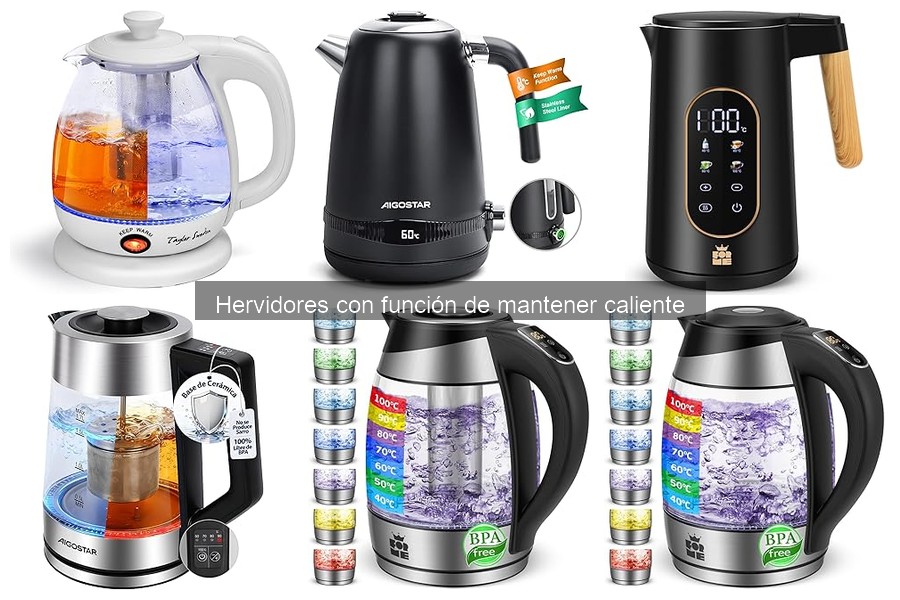 Alternativas a hervidores con función de mantener caliente