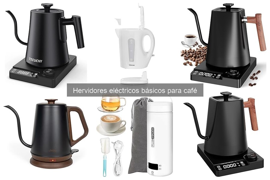 Alternativas a hervidores eléctricos básicos para café