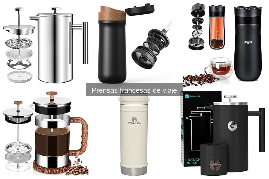 Alternativas a la prensa francesa de viaje para café