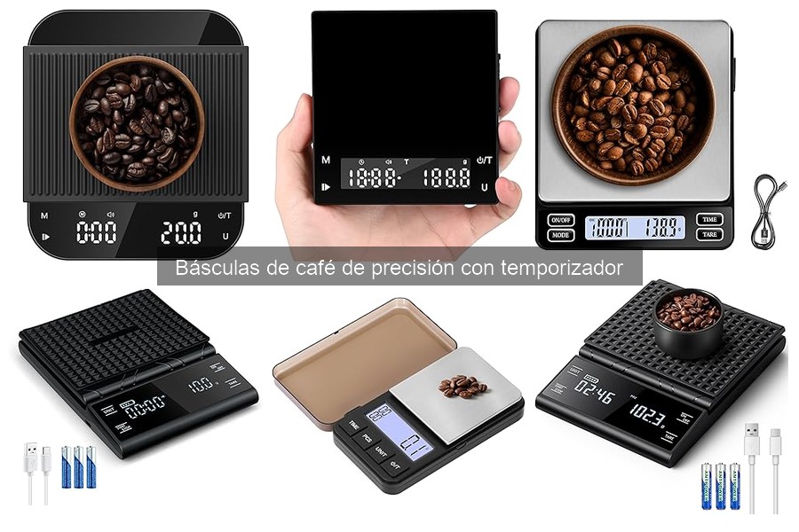 Alternativas a las Básculas de Café de Precisión con Temporizador
