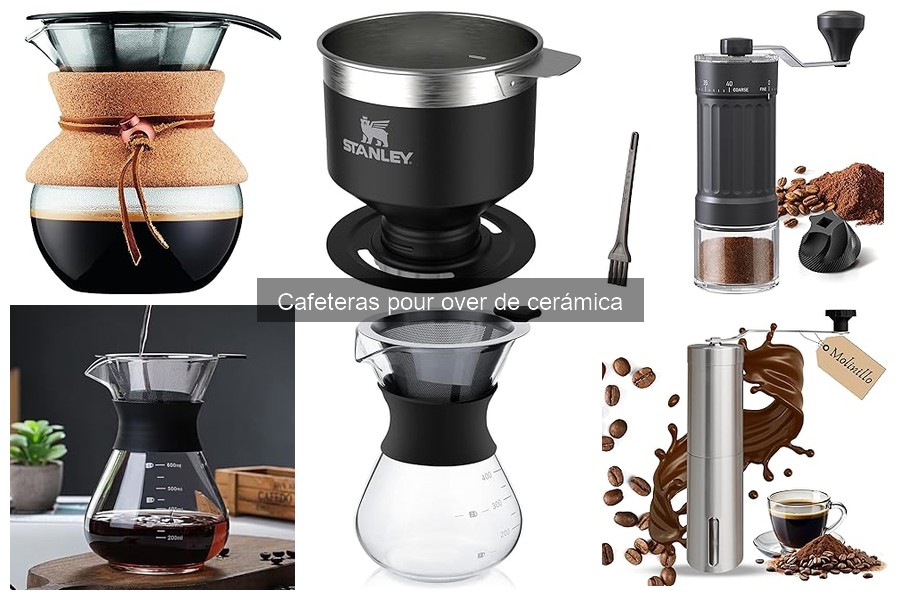 Alternativas a las cafeteras pour over de cerámica