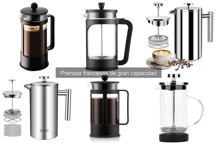 Alternativas a las Prensas Francesas de Gran Capacidad
