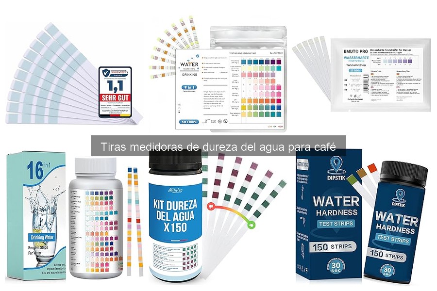 ** Alternativas a las tiras medidoras de dureza del agua para café