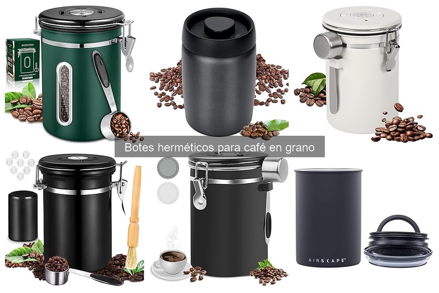Alternativas a los botes herméticos para café en grano