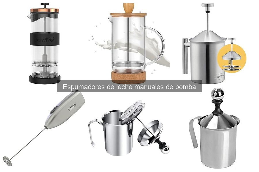 Alternativas a los espumadores de leche manuales