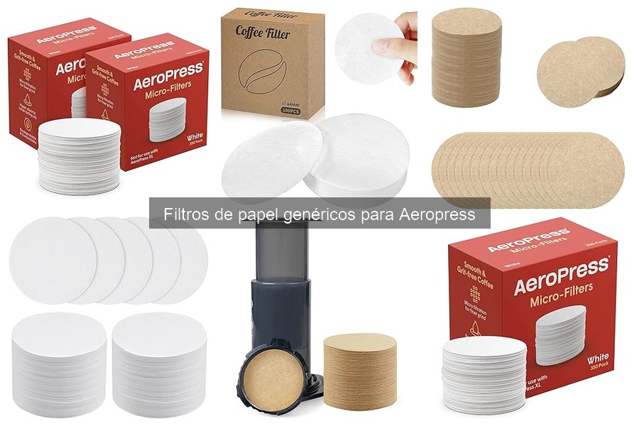 Alternativas a los filtros de papel para Aeropress
