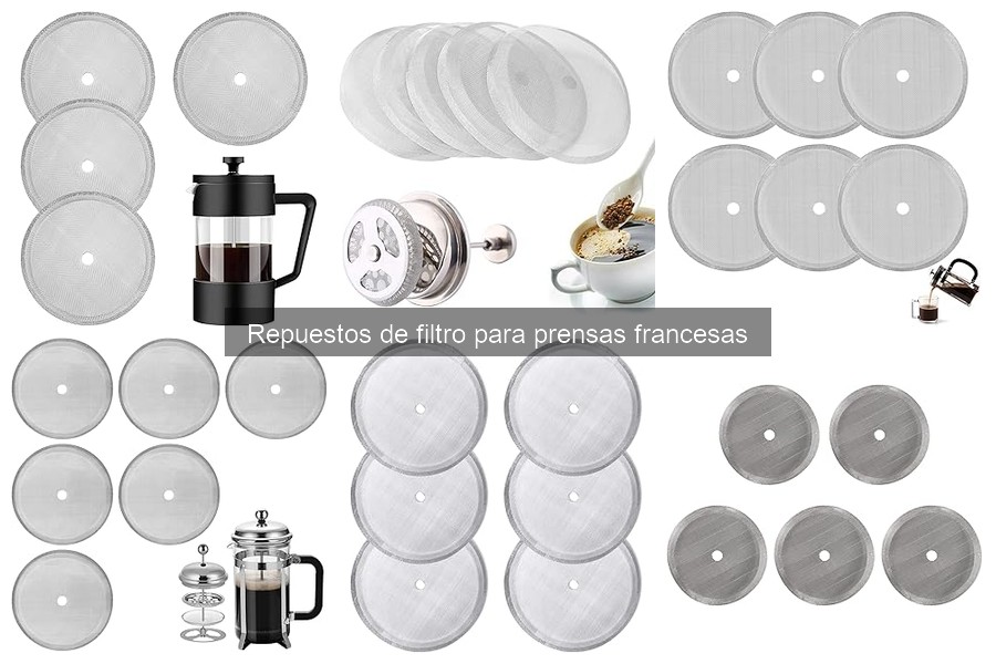Alternativas a los filtros de prensa francesa para café