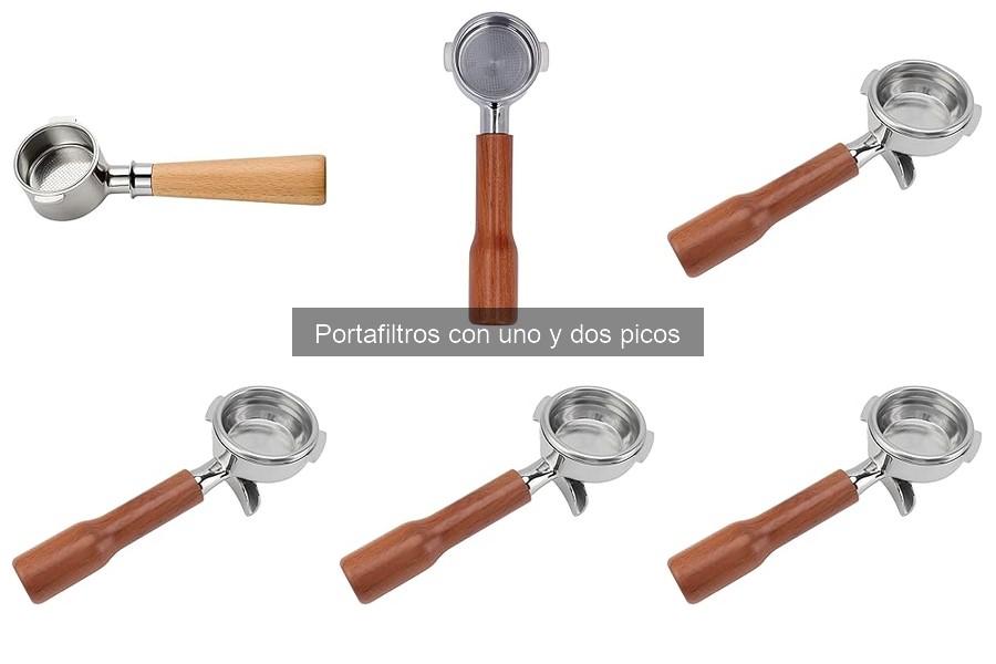 Alternativas a los portafiltros de uno y dos picos