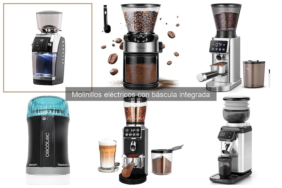 Alternativas a molinillos eléctricos con báscula integrada