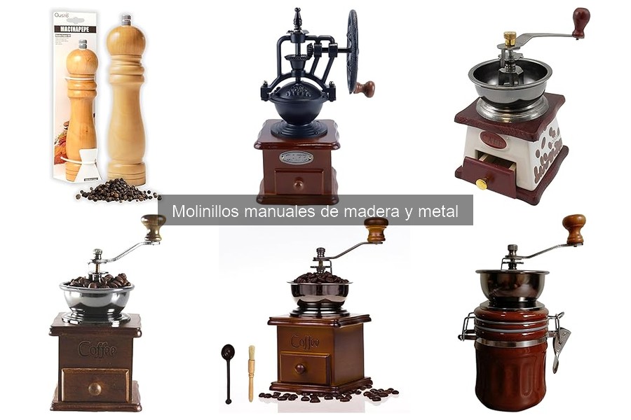 Alternativas a Molinillos Manuales de Café para Molienda Eficiente