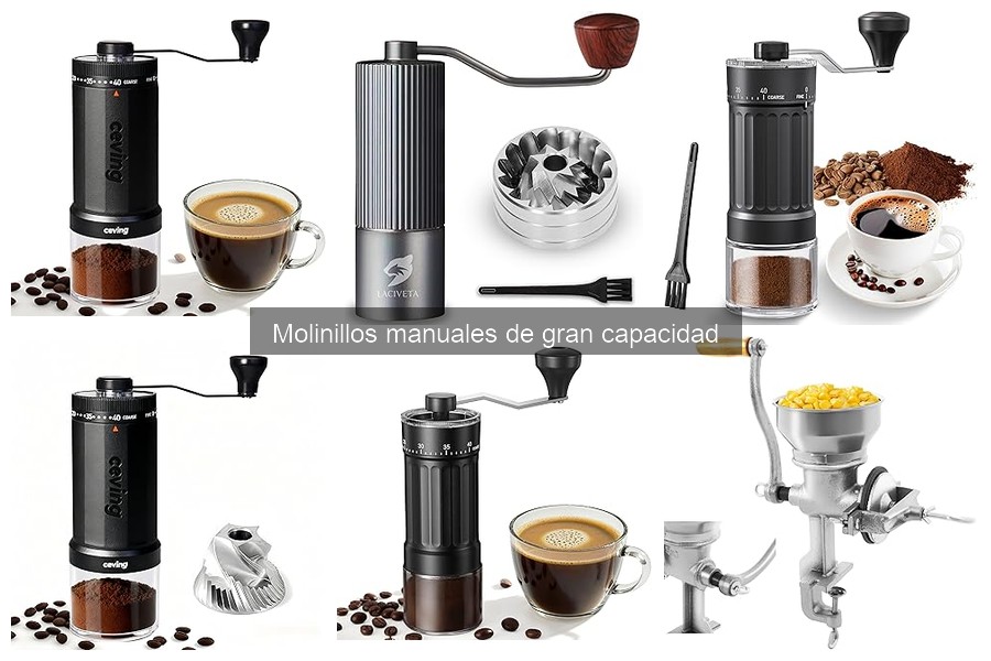 Alternativas a Molinillos Manuales de Gran Capacidad