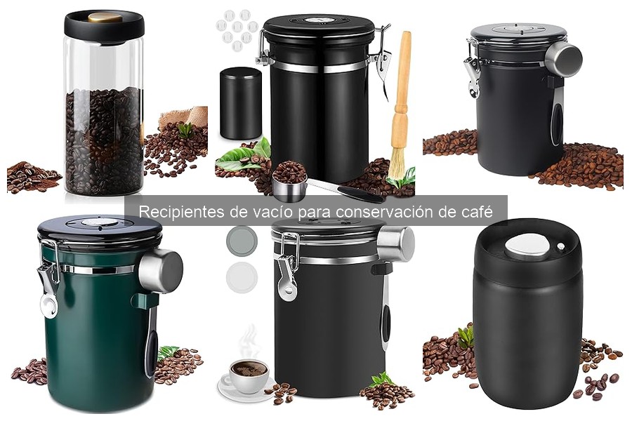 Alternativas a recipientes de vacío para conservar café