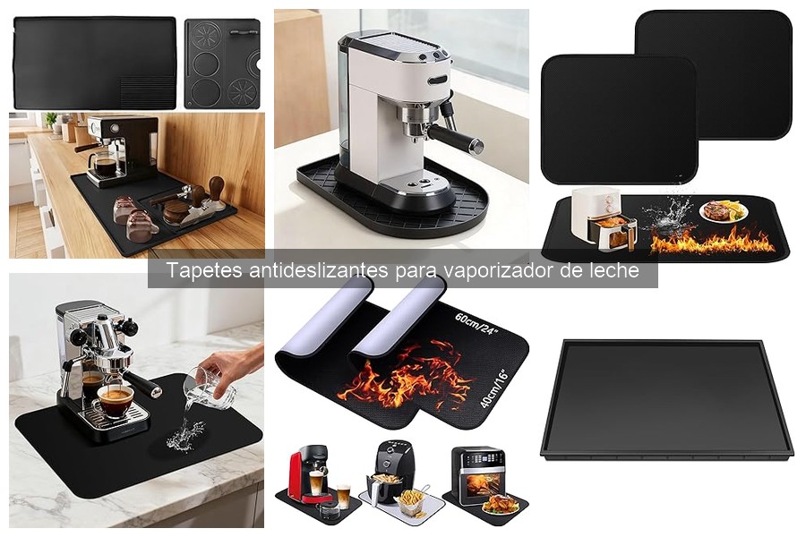 Alternativas a Tapetes Antideslizantes para Vaporizador de Leche