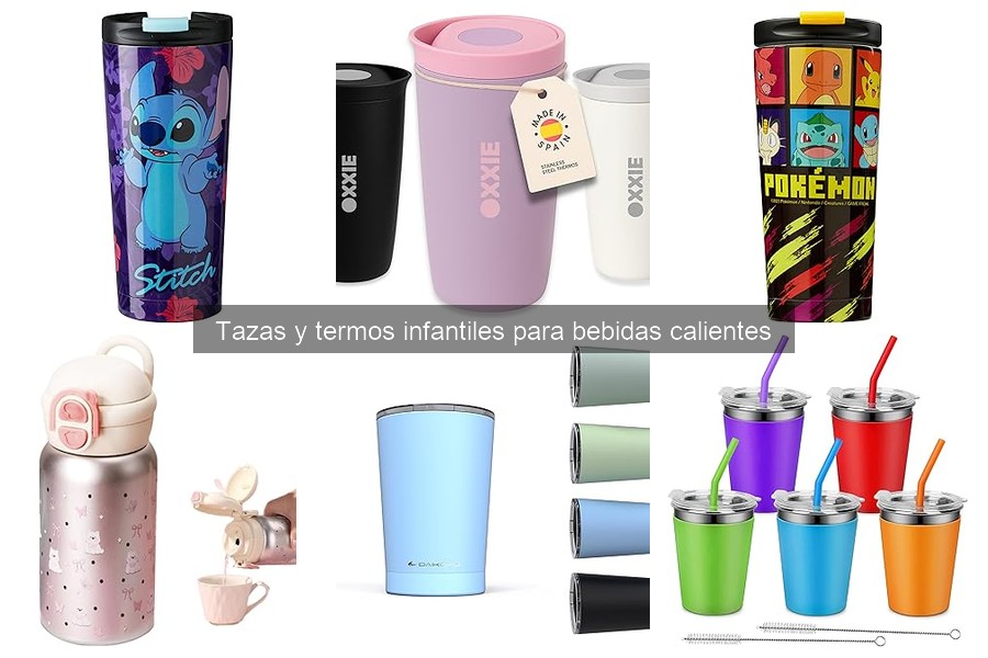 Alternativas a tazas y termos infantiles para bebidas calientes