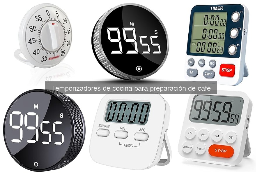 Alternativas a Temporizadores de Cocina para Preparar Café