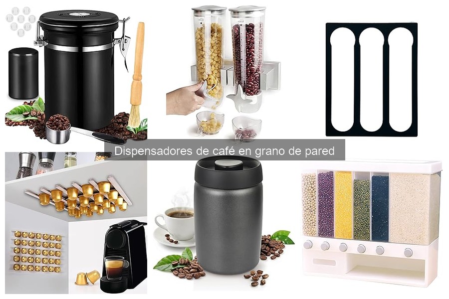 Alternativas al dispensador de café en grano de pared