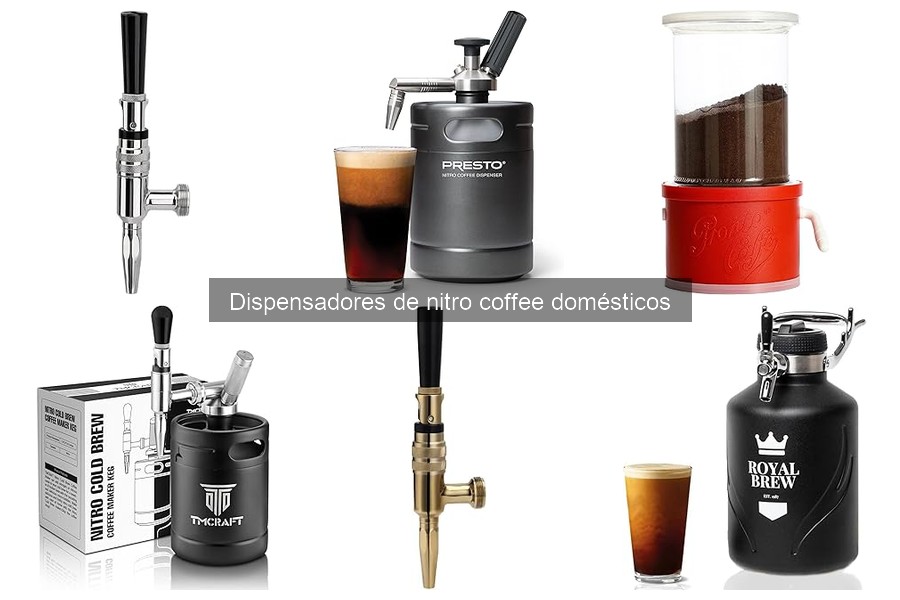 Alternativas al dispensador de nitro coffee para café en casa