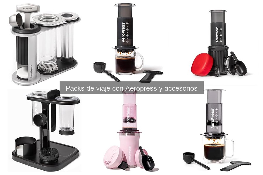 Alternativas al pack de viaje con Aeropress para café