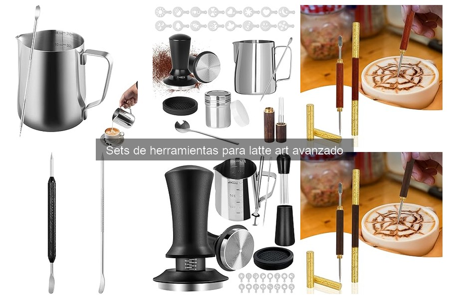Alternativas económicas a sets de herramientas para latte art