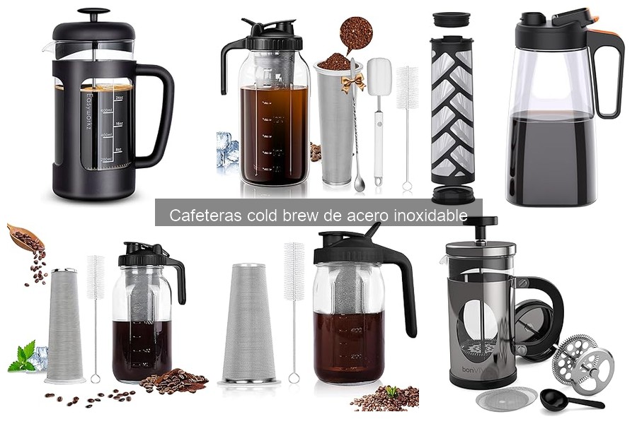 Cafeteras Cold Brew de Acero Inoxidable: ¿Qué Son y Cómo Funcionan?