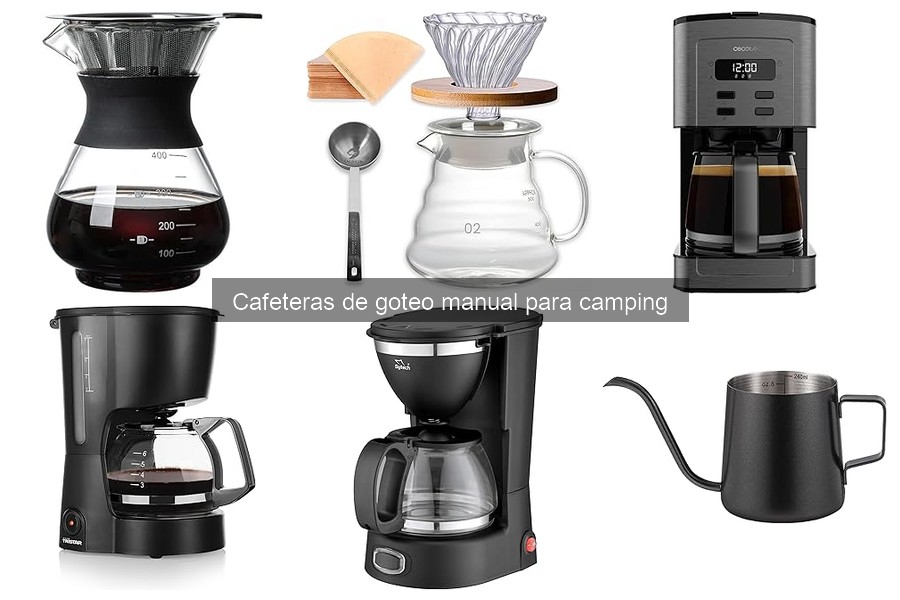 Cafeteras de goteo manual para camping: ¿Qué son y cómo funcionan?