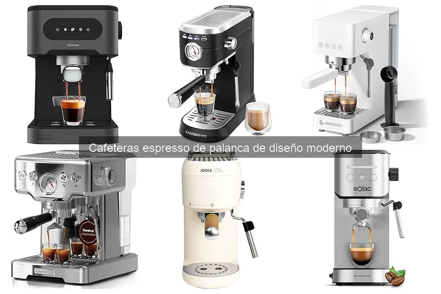 Cafeteras Espresso de Palanca: Diseño Moderno y Funcionalidad
