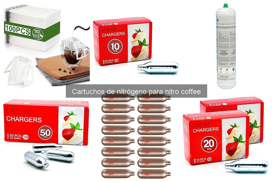 Cómo almacenar cartuchos de nitrógeno para nitro coffee