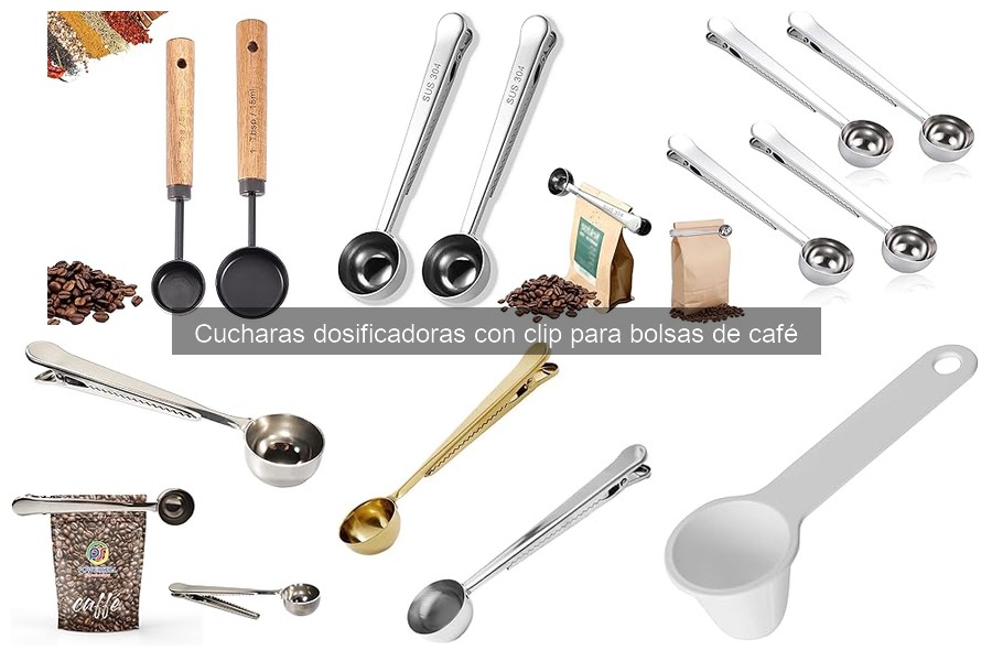 Cómo Elegir Cucharas Dosificadoras con Clip para Café