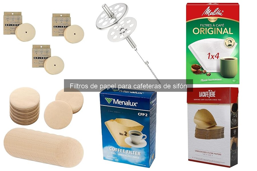 Cómo elegir el filtro de papel ideal para tu cafetera de sifón