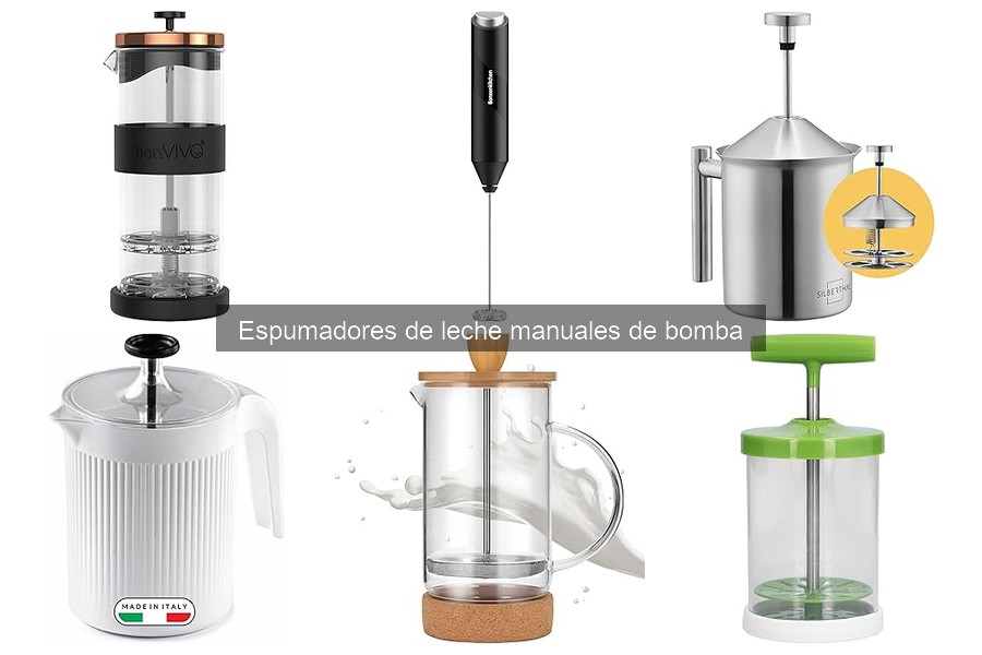 Cómo elegir el mejor espumador de leche manual de bomba