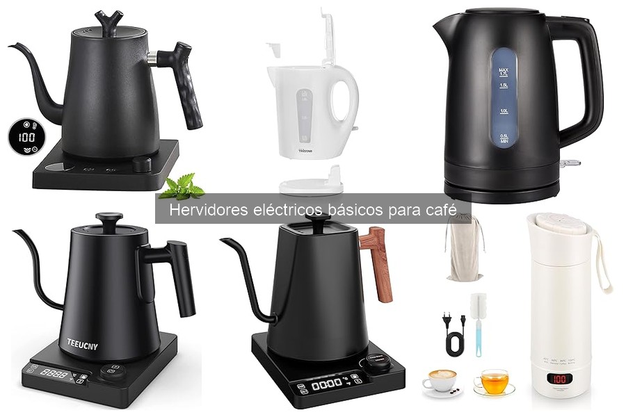 Cómo elegir el mejor hervidor eléctrico para café