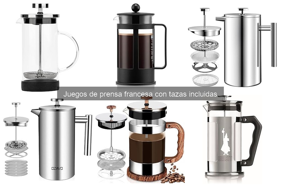 Cómo elegir el mejor juego de prensa francesa con tazas
