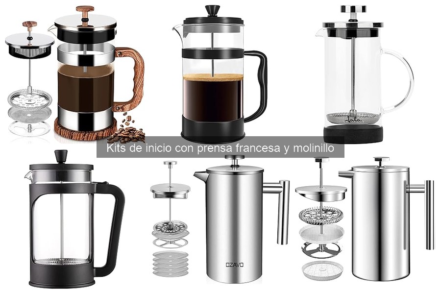 Cómo elegir el mejor kit de prensa francesa y molinillo