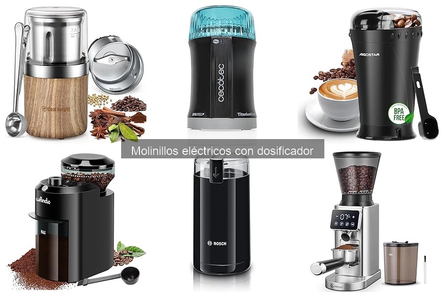 Cómo elegir el mejor molinillo eléctrico con dosificador